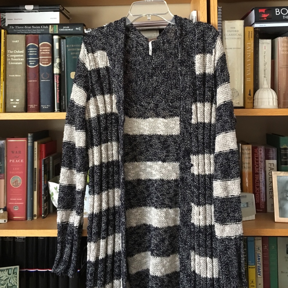 Posh poly Free People sweater!